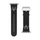 Apple Watch Band – Tennis Rackets (Black)