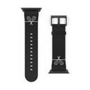 Apple Watch Band – Tennis Rackets (Black)