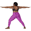Leggings – Victoria Island Dahlia (Straight Waist with Pockets)