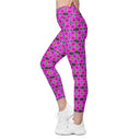 Leggings – Victoria Island Dahlia (Straight Waist with Pockets)