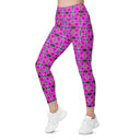 Leggings – Victoria Island Dahlia (Straight Waist with Pockets)