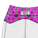 Leggings – Victoria Island Dahlia (Straight Waist with Pockets)