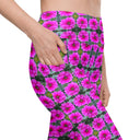 Leggings – Victoria Island Dahlia (Straight Waist with Pockets)