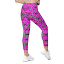 Leggings – Victoria Island Dahlia (Straight Waist with Pockets)