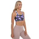 Nature: Irish Noble's Castle Lobelias Padded Sports Bra - images on me