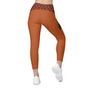 Holidays: Halloween Clergy Apparition Leggings Straight Waist with Pockets - Images On Me