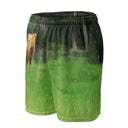 shorts - mesh (long)-God's Creatures: Highland Cattle Unisex Mesh Shorts-1-images on me