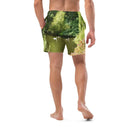 Explore: Swans of St James Park Swim Trunks - images on me