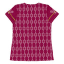 Sports Talk: Wanna Play Tennis Rackets Athletic Tee for Women (white rackets) - images on me