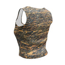 Vibe: Cliffs of Moher Nature's Pattern Crop Top - images on me