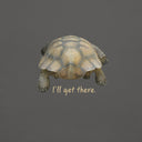 Gods Creatures: Tortoise Front & Back One Step At A Time Unisex Crew Tee