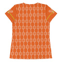 Sports Talk: Wanna Play Tennis Rackets Athletic Tee for Women (white rackets)