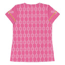Sports Talk: Wanna Play Tennis Rackets Athletic Tee for Women (white rackets)