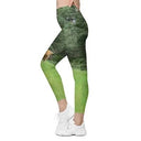 Bottom Line - Leggings: Straight Waist with Pockets - images on me