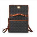 Bag — Monochrome Charm (Weatherproof Canvas Shoulder Handbag)