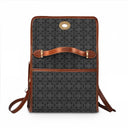 Bag — Monochrome Charm (Weatherproof Canvas Shoulder Handbag)