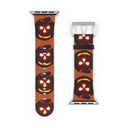 Holidays: Halloween Lit Jack Apple Watch Band - tenne