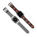 Holidays: Halloween Lit Jack Apple Watch Band - black