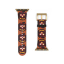 Holidays: Halloween Lit Jack Apple Watch Band - tenne