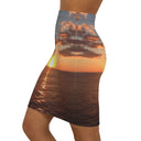 Explore: Florida Sunrise Pencil Skirt