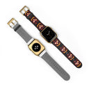 Holidays: Halloween Lit Jack Apple Watch Band - black
