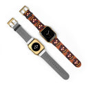 Holidays: Halloween Lit Jack Apple Watch Band - tenne