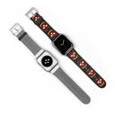 Holidays: Halloween Lit Jack Apple Watch Band - black