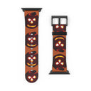 Holidays: Halloween Lit Jack Apple Watch Band - tenne