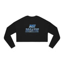 Sweatshirt — Just Breathe (Women's Cropped Crew)