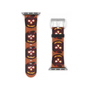 Holidays: Halloween Lit Jack Apple Watch Band - tenne