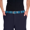 Sports: Tennis Rackets Belt Cut - to - size - Cerulean - Images On Me