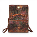 Bag — Autumn in Georgia Path (Weatherproof Canvas Shoulder Handbag)