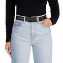 Vibe: Victoria Island Dahlia Monochrome Charm Belt (Cut-to-Size)