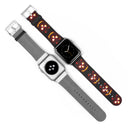 Holidays: Halloween Lit Jack Apple Watch Band - black