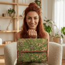 Bag - Foxtail Fountain Grass (Weatherproof Canvas Shoulder Handbag)