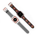 Holidays: Halloween Lit Jack Apple Watch Band - black