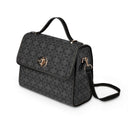 Bag — Monochrome Charm (Weatherproof Canvas Shoulder Handbag)