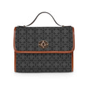 Bag — Monochrome Charm (Weatherproof Canvas Shoulder Handbag)