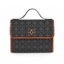 Bag — Monochrome Charm (Weatherproof Canvas Shoulder Handbag)