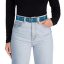Sports: Tennis Rackets Belt Cut - to - size - Cerulean - Images On Me