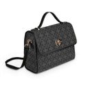Bag — Monochrome Charm (Weatherproof Canvas Shoulder Handbag)