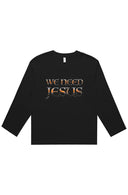 Tee We Need Jesus Sunset Women's Long Sleeve Re