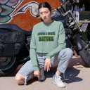 Sweatshirt – Nurture Nature (Women's Cropped Crew)