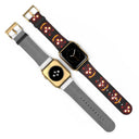 Holidays: Halloween Lit Jack Apple Watch Band - black