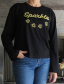 Tee Sparkle Women's Long Sleeve Relaxed