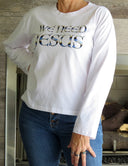 Tee – We Need Jesus Sunrise (Women's Long Sleeve)