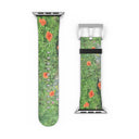 Nature: Loch Ness Poppies Apple Watch Band - images on me