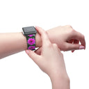Nature: Victoria Island Dahlias Apple Watch Band - images on me