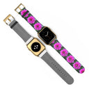 Nature: Victoria Island Dahlias Apple Watch Band - images on me