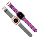 Nature: Victoria Island Dahlias Apple Watch Band - images on me